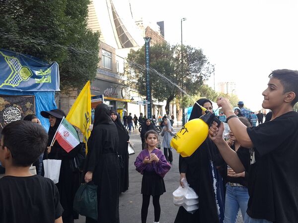 مراسم پیاده روی جاماندگان اربعین حسینی در مشهد