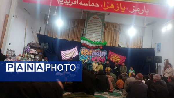 مراسم ولادت امام زمان (عج) در مسجد نینوای نیشابور 