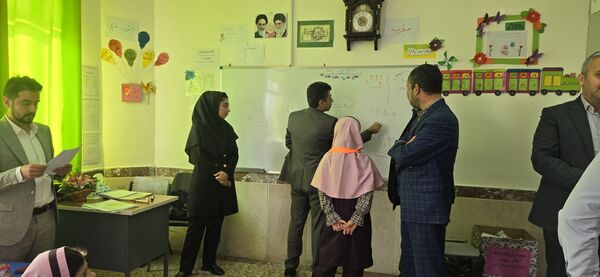 بازدید میدانی رئیس ستاد شاهد استان از دبستان شاهد شهدای دانش‌آموز کردکوی