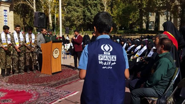 آیین افتتاحیه یادمان شهید دانش آموز اردوگاه باغرود نیشابور