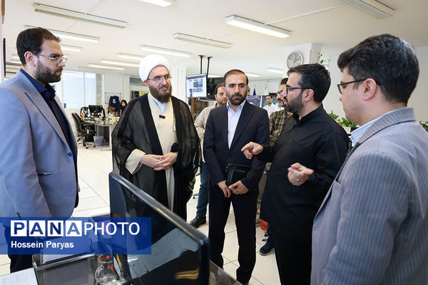 بازدید حجت‌الاسلام حاج علی‌اکبری رئیس شورای سیاستگذاری ائمه جمعه از خبرگزاری پانا