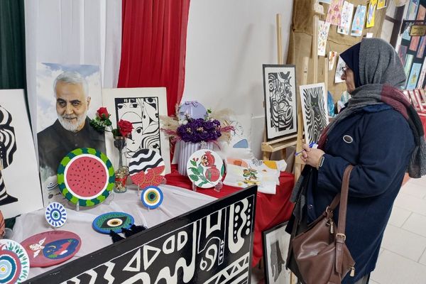 نمایشگاه دهه فجر اداره آموزش و پرورش رباط‌کریم