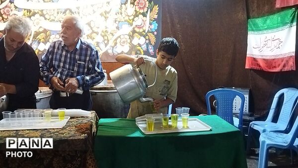 موکب هیئات خانم الانبین نیشابور در مهمانی کیلومتری  عید غدیر خم 