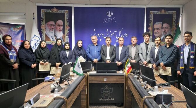 اختتامیه دوازدهمین دوره مجلس دانش‌آموزی استان فارس