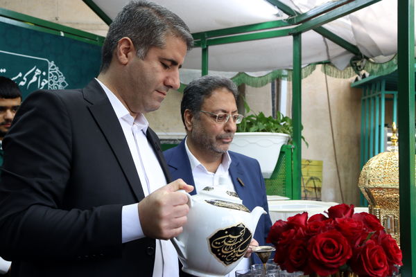 مراسم چهارشنبه‌های امام رضایی در مدرسه پیام غدیر آموزش و پرورش منطقه 14 تهران 