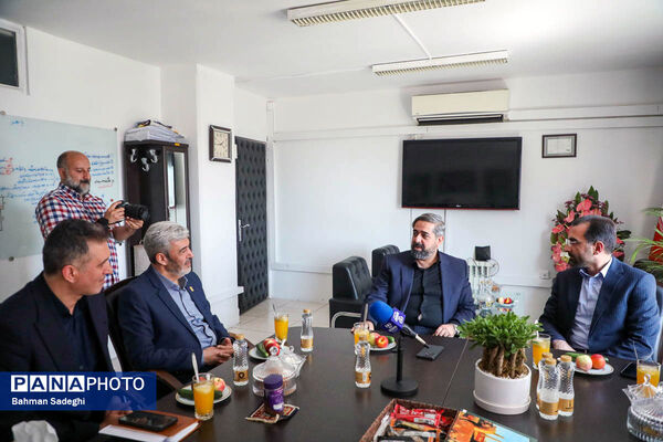 بازدید رئیس دانشگاه فرهنگیان و معاون نظارت سازمان ملی تعلیم و تربیت کودک کشور  از خبرگزاری پانا