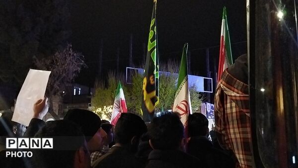 حضور گسترده و پرشور مردم انقلابی نیشابور در خونخواهی شهادت رهبر شهید