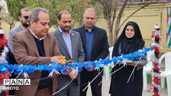 زمین تایل کورت والیبال در ناحیه ۷ مشهد به بهره‌برداری رسید
