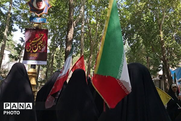 اشک و عهد در میدان امام دماوند؛ بیعت دوباره با سیدالشهدا و امام شهید