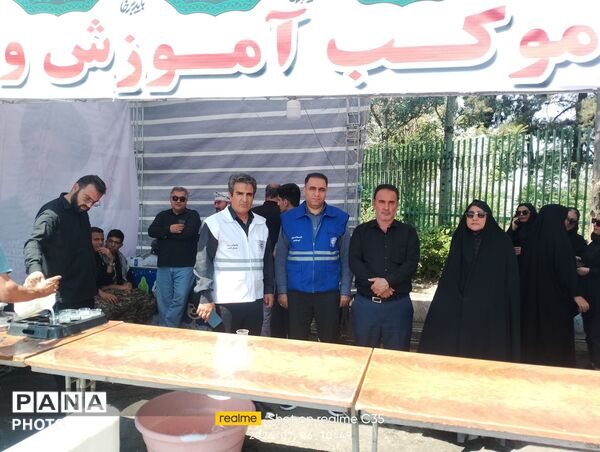 وداع با اقای شهید ایران