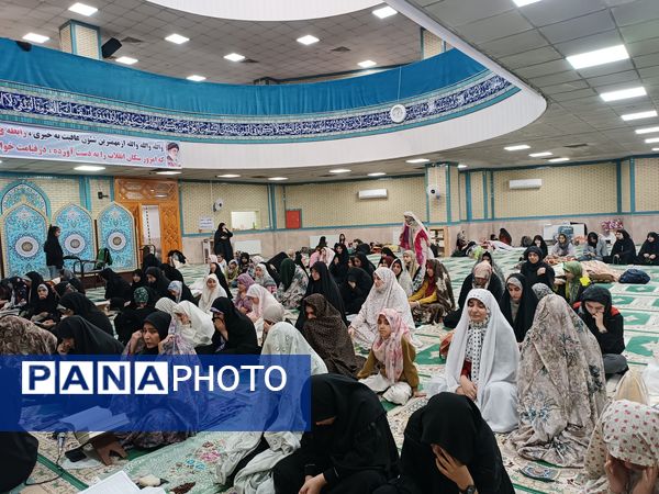 مراسم اعتکاف در مساجد شهرستان آبدانان 
