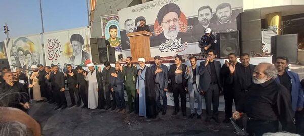 بم در سوگ رئیس‌جمهور مردمی، جهادی و انقلابی 
