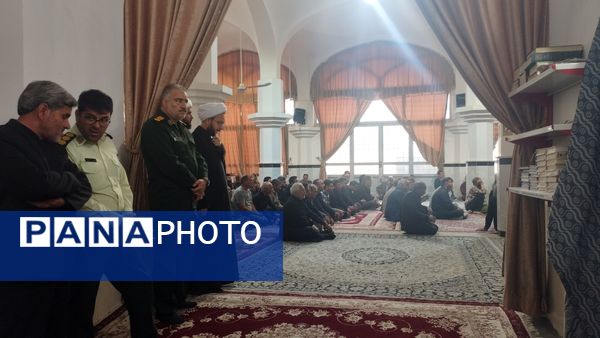 مراسم عزاداری سیدالشهدا خدمت در خلیل آباد