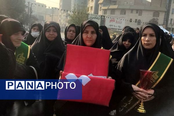 عزاداری حضرت زهرا(س) با شعار «یا زهرا؛ رمز پیروزی» در شهرقدس