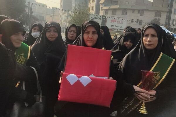 عزاداری حضرت زهرا(س) با شعار «یا زهرا؛ رمز پیروزی» در شهرقدس