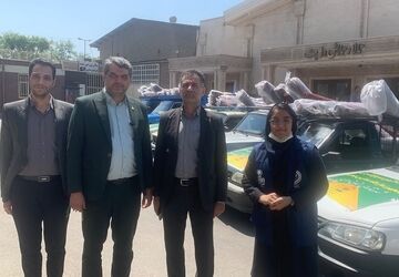آیین توزیع ۲۰۰۰ متر مربع فرش جهت تجهیز نمازخانه ‌های مدارس منتخب شهرستانهای استان تهران 