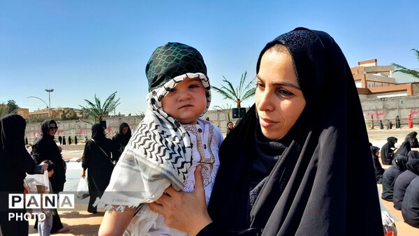 خونِ کوچک، فریادِ بزرگ؛ مراسم شیرخوارگان حسینی در ملارد