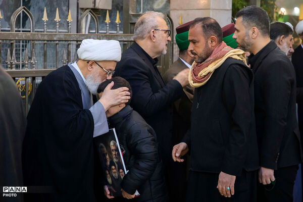 مراسم یزرگداشت شهادت رهبر انقلاب در نجف و کربلا