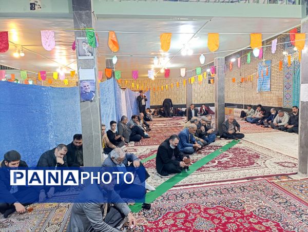 جشن ولادت امام عصر (عج)  در مسجد امام حسین شهر سفیددشت 