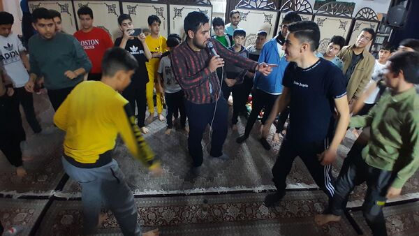 برگزاری جنگ شادی در اعتکاف سه روز در بهشت