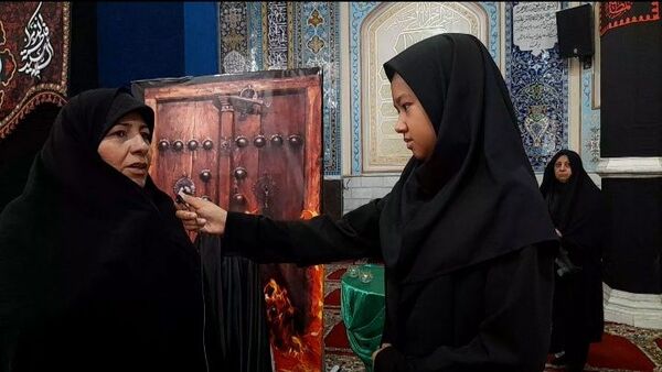 مراسم شهادت حضرت فاطمه در مسجد امام باقر(ع)