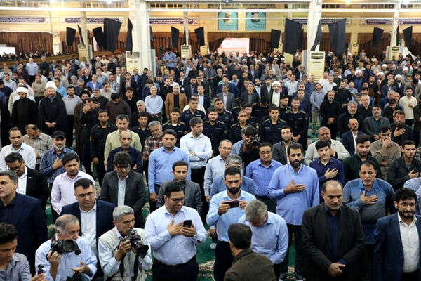 مراسم سوگواری سیدالشهدای خدمت در بوشهر