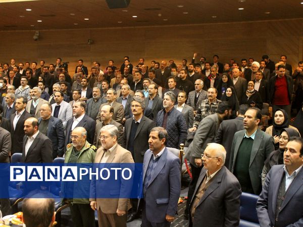 برگزاری مراسم تکریم و معارفه فرماندار مشهد مقدس