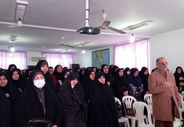 برگزاری یادواره شهدا در دبیرستان شاهد دخترانه آمل