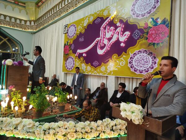 مراسم ولادت حضرت علی اکبر در شهرستان کاشمر 