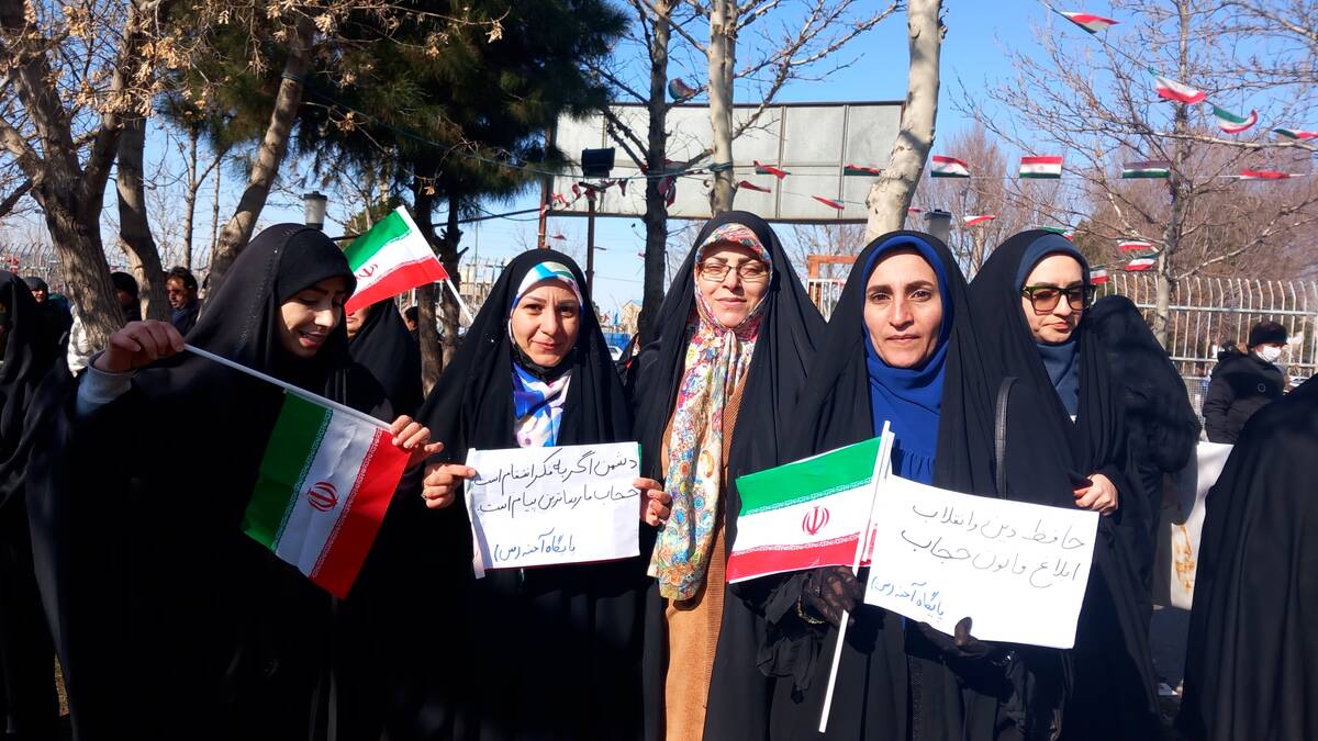 راهپیمایی ۲۲ بهمن در بخش صفادشت ملارد