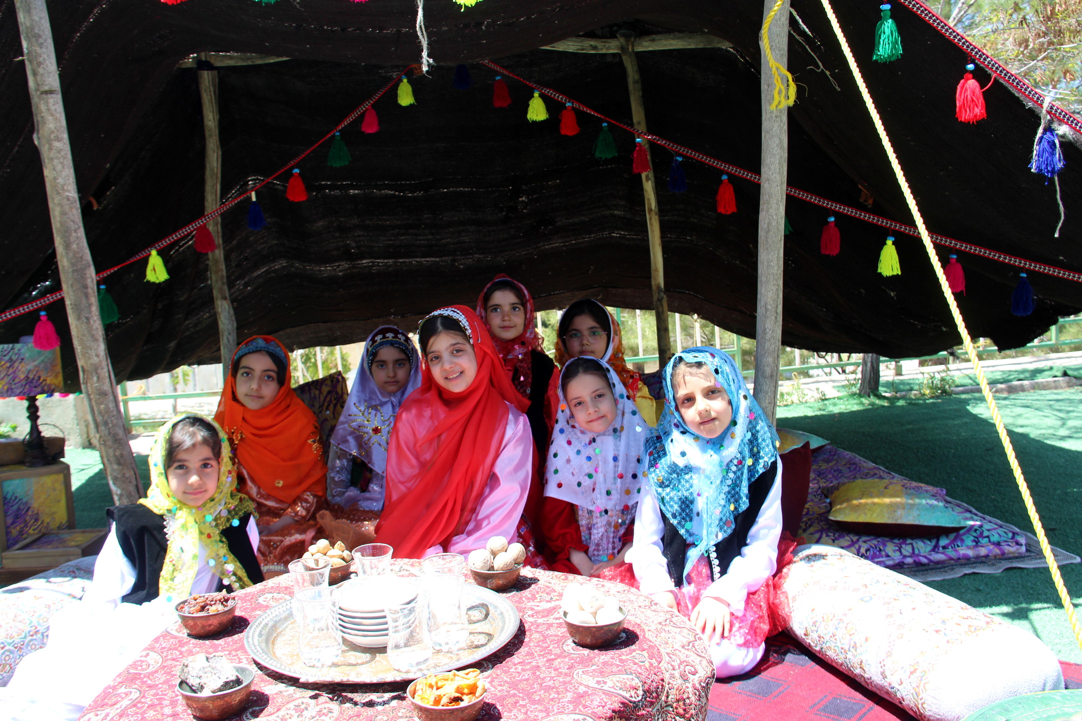 «جشنواره دا» در دبستان غیرانتفاعی امام صادق (ع) 