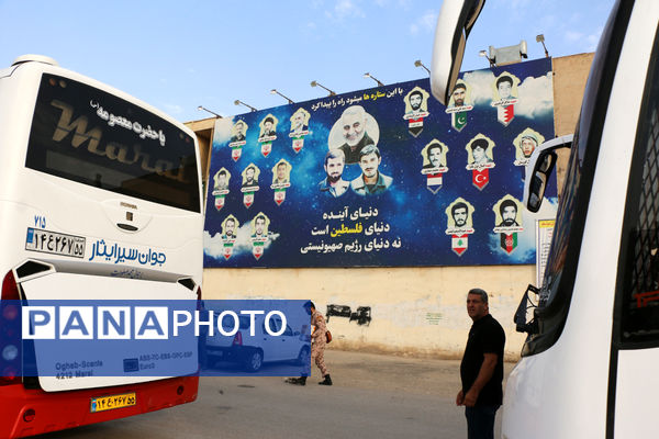 اعزام کاروان راهیان نور بسیج فرهنگیان قم به مناطق شمال‌غرب کشور