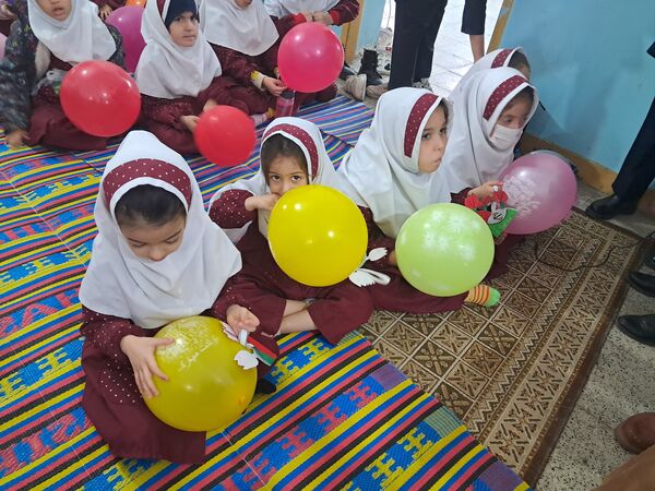 جشن اعیاد شعبانیه در دبستان شهید حشمت الله احمدپور قائمشهر