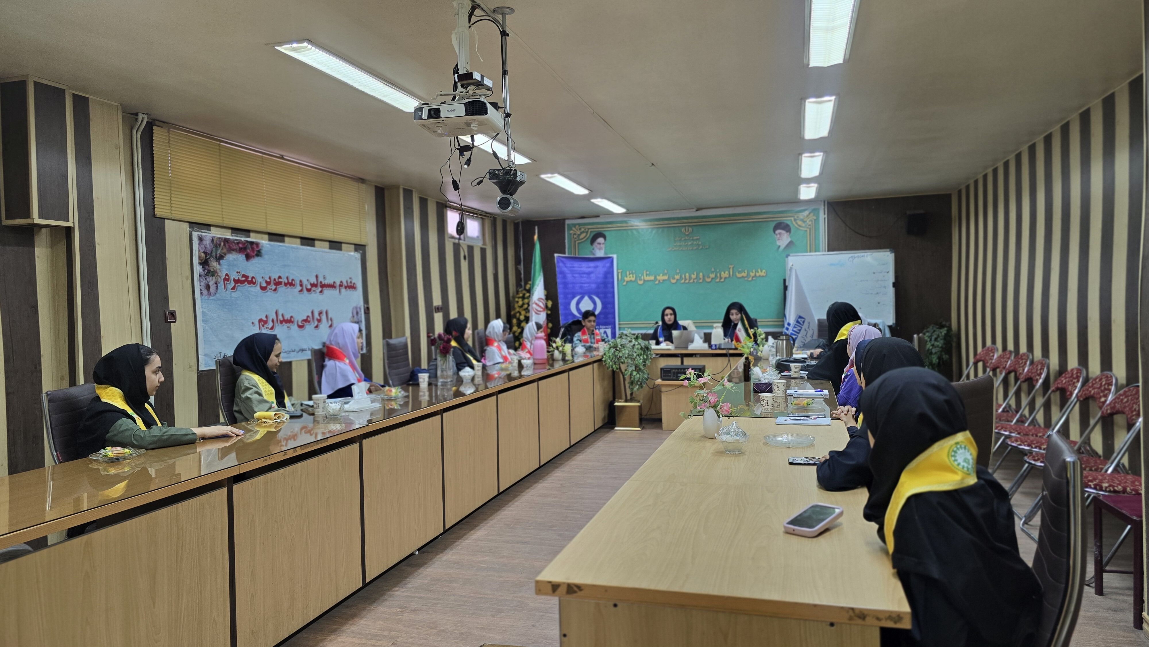 کارگاه آموزشی خبرنگاران پانا شهرستان نظرآباد 