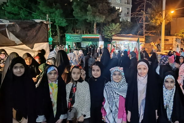 شب حماسی رودهن در محکومیت جنایات آمریکا