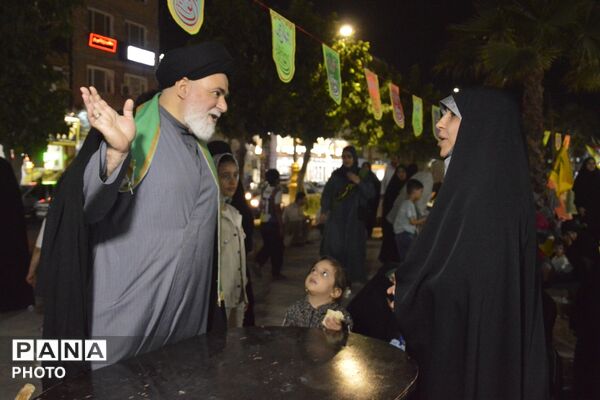 جشن کیلومتری غدیر در بهارستان‌دو