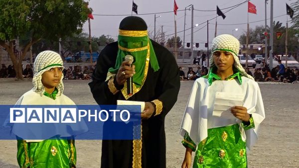 مراسم تعزیه‌‌‌خوانی دو طفلان زینب
