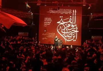 شب پنجم عزاداری در هیئت انصارالحسین نیشابور 