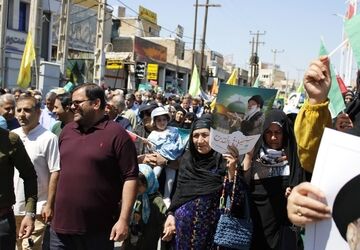 برگزاری راهپیمایی روز جهانی قدس در گچساران