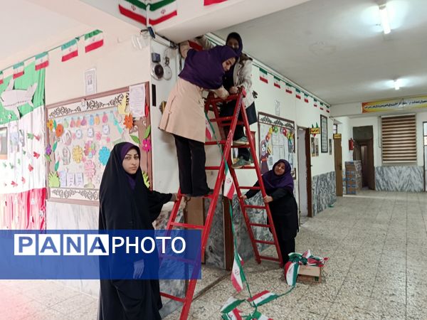 فضاسازی مدرسه نرجس 1 و 2 