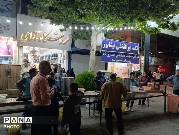 گذری بر مواکب حسینیه امام خمینی(ره) نیشابور