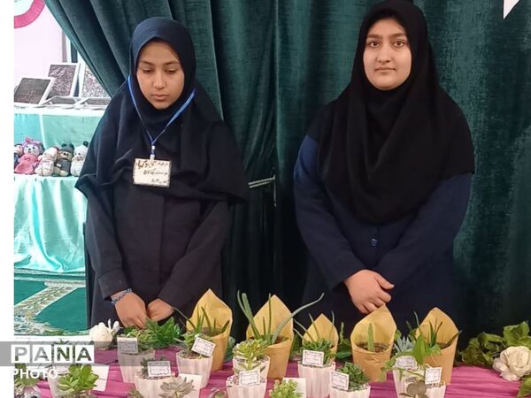 بازارچه کسب و کار دانش‌آموزی در دبیرستان شاهد زکیه 