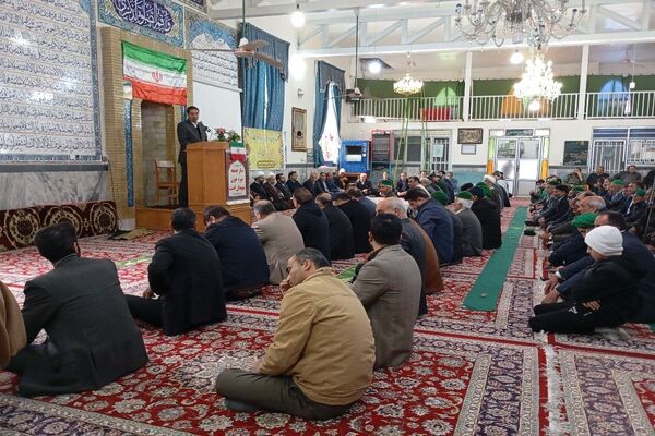 آیین تکریم و معارفه امام جمعه شهر بار 