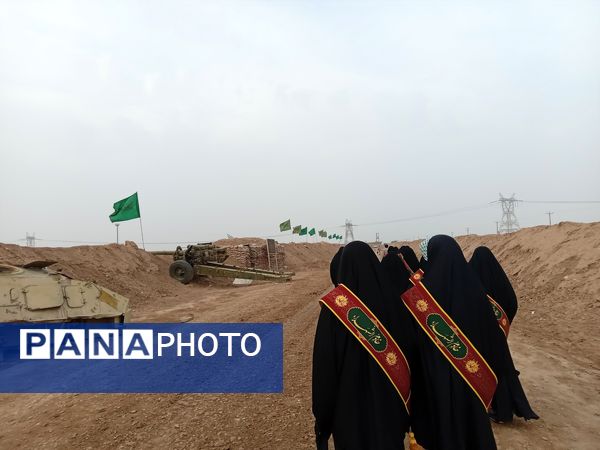 بازدید دانش آموزان خادم الشهدا از شلمچه