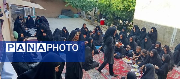 برگزاری روضه های خانگی در روستای فدافن