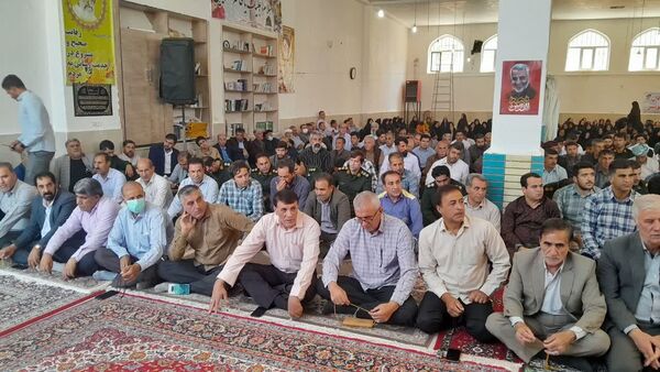 مراسم گرامیداشت شهدای بمباران هوایی شهرستان ایوانغرب