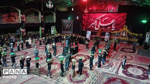 نوای محرم در حسینیه شهر بخ