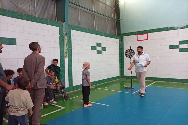 مسابقه پدر و پسر برگزار شد