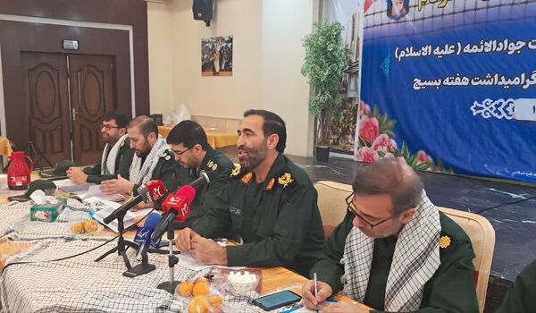 نشست خبری هفته بسیج در خراسان شمالی 