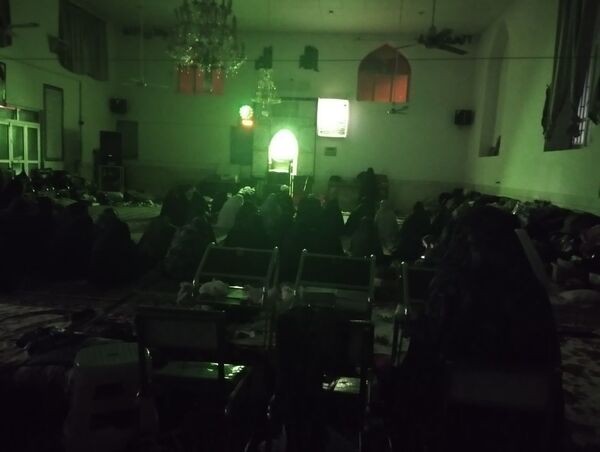 عزاداری شب شهادت حضرت زینب سلام الله علیه در‌ شهرستان خلیل آباد